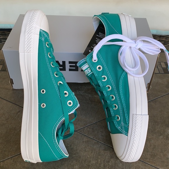 CONVERSE CTAS PRO OP OX MEN’S Malachite/White/Whit - Picture 8 of 16